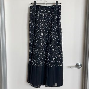 Anthropologie Ranna Gill Celestial Midi Skirt - Size S